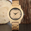 Simple, crisp, clean, Natural Wood Watch. Fresh Natural and True Brown Limited Qty. Don’t miss out!  Shop Now