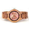 Prepare for questions and compliments with this gorgeous Butterfly wood watch accented with beautiful flowers Shop Now