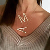 •	18” Princess length chain with beautiful jumbo gold letter charm •	Adjustable 3” extension at the closure for maximum comfort and style •	Fresh… Stylish… Casual… Cool… Sexy… Fun… •	Letters are so much fun to wear… Represent yourself or significant other, kids, or favorite family member… •	Prepare for compliments!