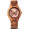 Prepare for questions and compliments with this gorgeous Butterfly wood watch accented with beautiful flowers Shop Now