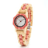 Fresh light and lively natural Bamboo Watch w/gorgeous Gemstone detail Shop TomLew Watch Collection Now