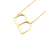 •	18” Princess length chain with beautiful jumbo gold letter charm •	Adjustable 3” extension at the closure for maximum comfort and style •	Fresh… Stylish… Casual… Cool… Sexy… Fun… •	Letters are so much fun to wear… Represent yourself or significant other, kids, or favorite family member… •	Prepare for compliments!