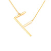 •	18” Princess length chain with beautiful jumbo gold letter charm •	Adjustable 3” extension at the closure for maximum comfort and style •	Fresh… Stylish… Casual… Cool… Sexy… Fun… •	Letters are so much fun to wear… Represent yourself or significant other, kids, or favorite family member… •	Prepare for compliments!