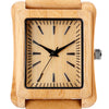 Prepare for compliments with this simple clean caramel colored leather band bamboo watch.  Shop Now