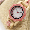 Fresh light and lively natural Bamboo Watch w/gorgeous Gemstone detail Shop TomLew Watch Collection Now