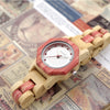 Fresh light and lively natural Bamboo Watch w/gorgeous Gemstone detail Shop TomLew Watch Collection Now