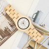 Fresh light and lively natural Bamboo Watch w/gorgeous Gemstone detail Shop TomLew Watch Collection Now