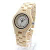 Fresh light and lively natural Bamboo Watch w/gorgeous Gemstone detail Shop TomLew Watch Collection Now