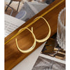 Genius Gold Hoops