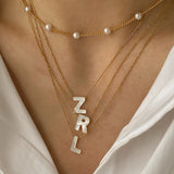 •	18” Princess length chain with a beautiful natural seashell letter charm •	Adjustable 3” extension at the closer for maximum comfort and style •	Fresh… Trendy… Casual… Cool… Sexy… Fun… •	Superb quality, natural seashell sculpted letters are so much fun to wear… •	Prepare for compliments!