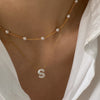 •	18” Princess length chain with a beautiful natural seashell letter charm •	Adjustable 3” extension at the closer for maximum comfort and style •	Fresh… Trendy… Casual… Cool… Sexy… Fun… •	Superb quality, natural seashell sculpted letters are so much fun to wear… •	Prepare for compliments!