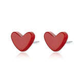 •	A TomLew favorite •	Red, Turquoise studs sculpted into hearts •	Beautifully crafted red stone with a sterling silver closure •	Small subtle beauty, less than ½ inch W and L •	Impeccable quality  •	100% Sterling Silver and Red Turquoise Stone •	Prepare for compliments!