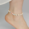 •	Stunning, elegant, and fresh anklet •	Freshwater irregular pearls with fun multicolored beads •	Gorgeously crafted with superb quality •	Approx. 8.5” or 9.5” with a 2” extension for superior comfort •	7-8 mm freshwater pearls •	Superb quality, beautifully crafted with a lobster claw closure •	Prepare for compliments!